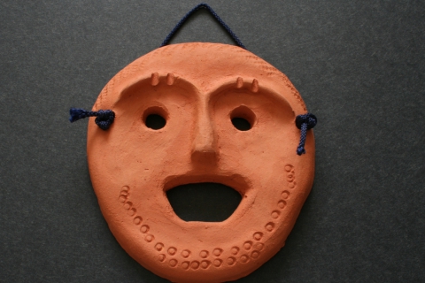 Mini Mask Making with Clay