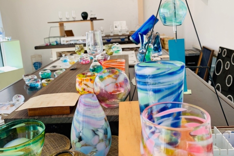 Akiu Glass Blowing Experience at Glass Studio Gen
