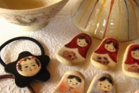 Ceramic Painting Experience in Togatta Onsen