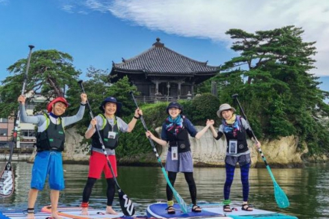 English or Chinese Private Matsushima SUP Sightseeing Cruise Tour