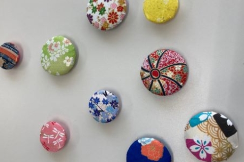 【Washi Workshop for souvenirs】Making washi paper magnet 