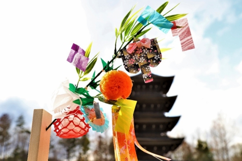 Authentic Mini Tanabata Decorations Workshop in Sendai