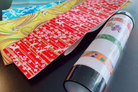 Tanabata Japanese Paper Original Kaleidoscope Making Experience