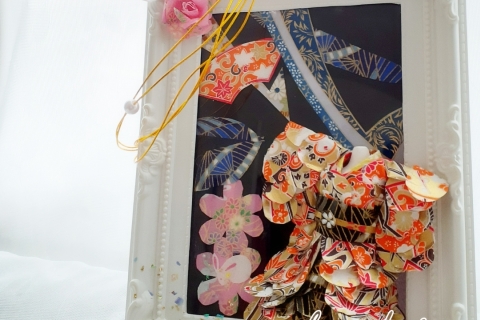 Photo Frame Doll Making Experience with Sendai Tanabata Paper