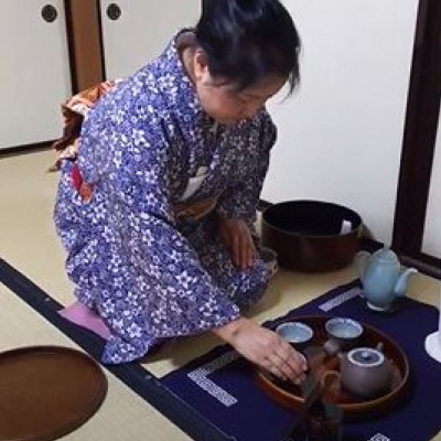 Odaryu Sencha Style Tea Ceremony at Taishoen