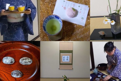 織田流煎茶道　煎茶席体験