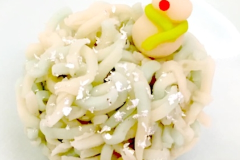 【11月】茶道具 青峰堂×玉浦屋「和菓子づくりとお抹茶教室〜ホワイトクリスマス〜」