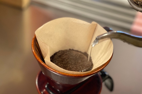 【旅コレフェス対象】 コーヒー豆の焙煎体験&amp;コーヒー淹れ体験