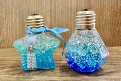 LEDライトキャンドル作り